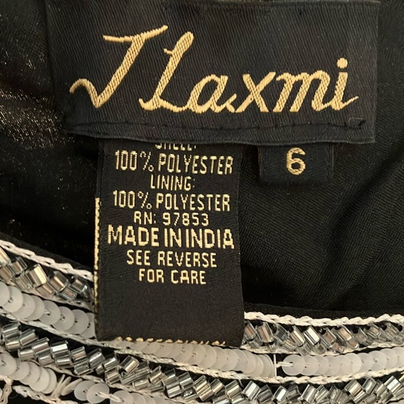 J Laxmi beaded evening gown - Picture 5 of 5